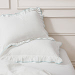 Reyna Contrast Edge Cotton Duvet Cover Set