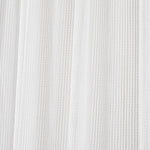 Milla Knitted Textured Sheer Window Curtain Panel Pair