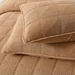 Logan Stone Washed Cotton Quilt 3 Piece Set