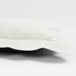 Coastal Chic Scalloped Edge Throw Pillow Cover
