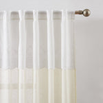 Brigitte Embroidery Eyelet Scalloped Edge Window Curtain Panels