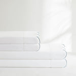Coastal Chic Scalloped Edge Cotton Sheet Set