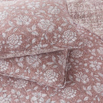 Zara Floral Block Reversible Cotton Quilt Set