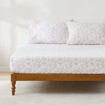 Peony Toile Cotton Sheet Set