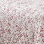 Peony Toile Reversible Cotton Quilt Set