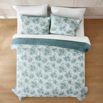 Rose Garden Pick Stitch Jacquard Matelasse Coverlet Set