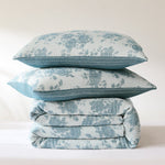 Rose Garden Pick Stitch Jacquard Matelasse Coverlet Set