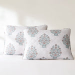 Sofia Flower Block Bouquet Reversible Quilt 6Pc Set