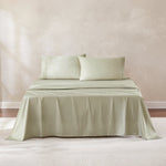 Pleat Cotton Sheet Set