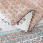 Sofia Flower Block Bouquet Comforter 5Pc Set