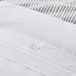 Lima Stripe Cotton Duvet Cover Set
