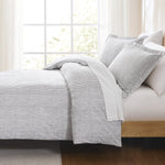 Lima Stripe Cotton Duvet Cover Set