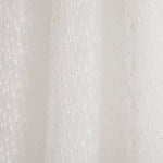Aileen Textured Raindrop Sheer Window Curtain Panels