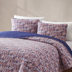 Alicia Camo Floral Cotton Quilt Set
