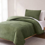 Arden Ribbed Corduroy Comforter Set