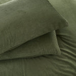 Arden Ribbed Corduroy Comforter Set