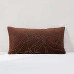 Roots Velvet Decorative Pillow Cover