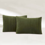 Pleated Groove Comforter Set