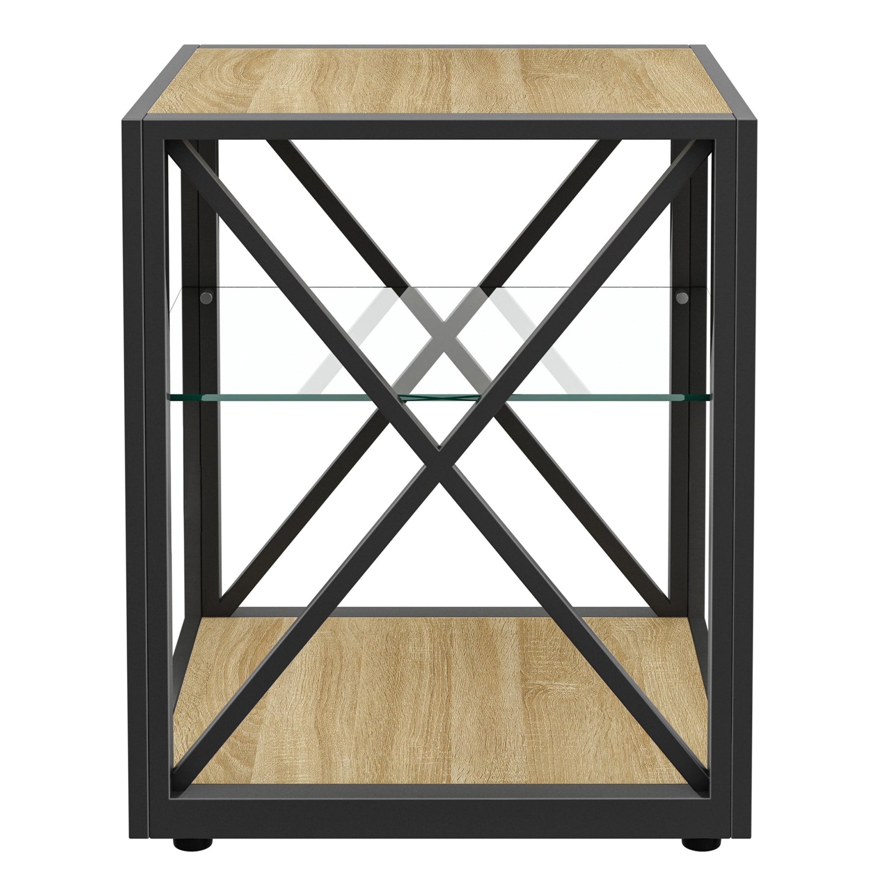 1 Piece Modern End Table Nightstand for Bedroom & Living Room