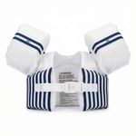 Floating Jackets with Sleeves for Bool or Beach | 1-3 Years | White & Blue