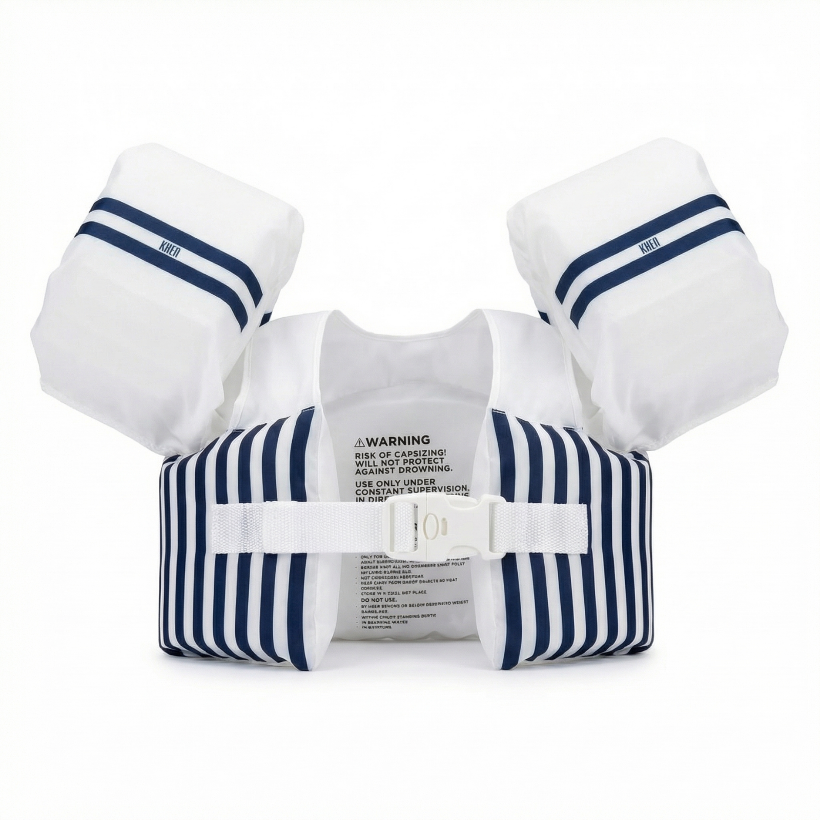 Floating Jackets with Sleeves for Bool or Beach | 1-3 Years | White & Blue