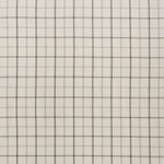 Plaid Rod Pocket and Back Tab Curtain Panel with Fleece Lining Natural 50x95