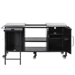 K&K 72.4' Large Grill Table for Big Green Egg