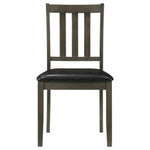 Rowland Charcoal 5-piece Dining Set
