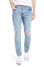 Rollas Men's Tim Slims Skinny Fit Jeans - Org Crush Destroy