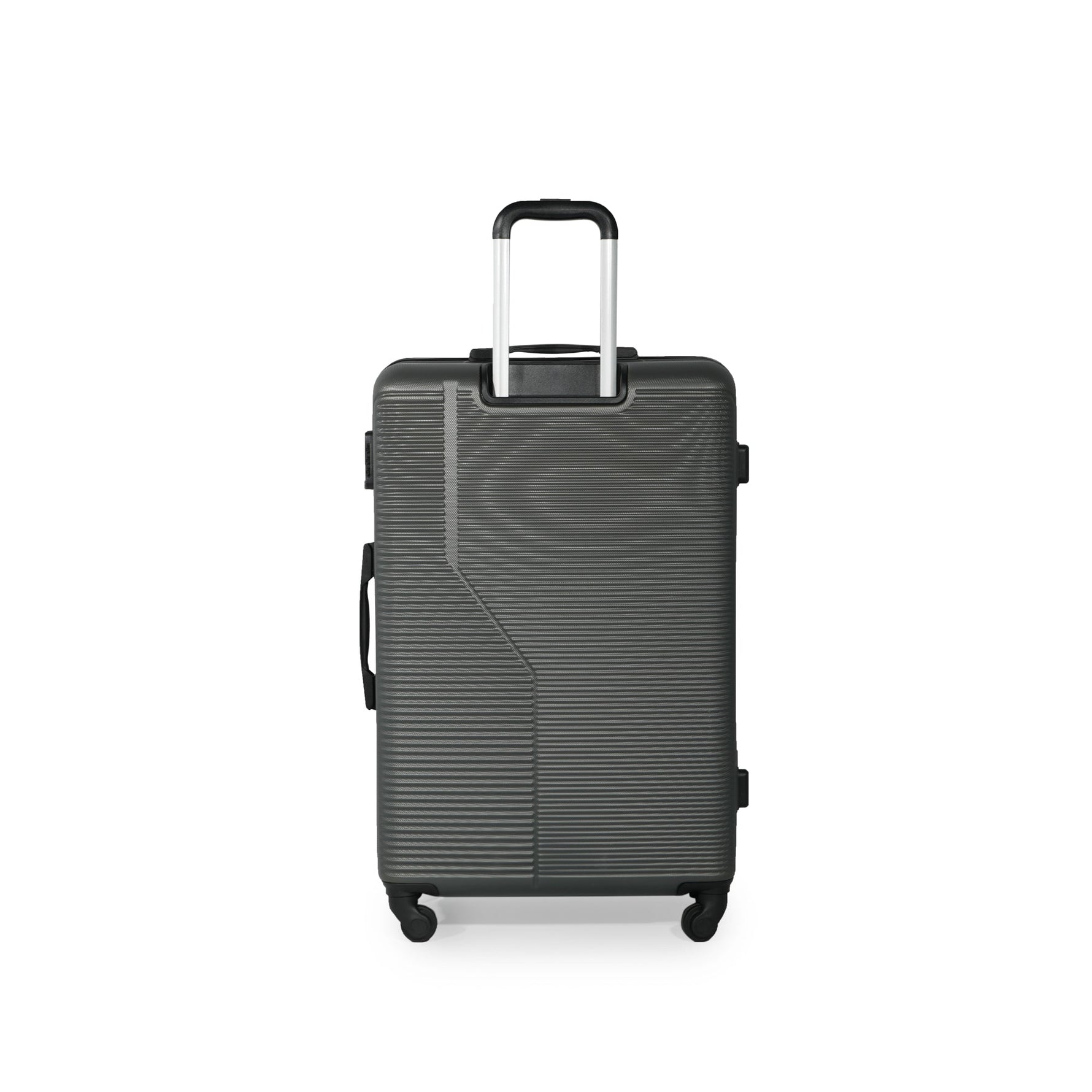 7-Piece Luggage Set ABS Lightweight & Durable Suitcase with Spinner Wheels TSA Lock (20/24/28) Dark Grey