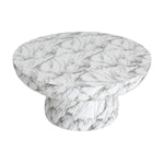 MGO Faux Marble Coffee Table for Indoor and Outdoor Use