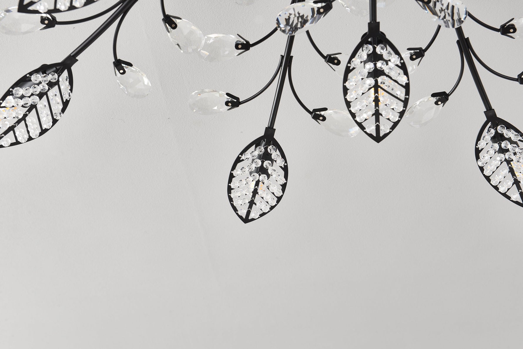 15-Light Chandelier Crystal Ceiling Lamp