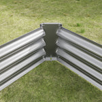 Raised Garden Bed Kit - Metal 7.6x3.7x0.98 ft