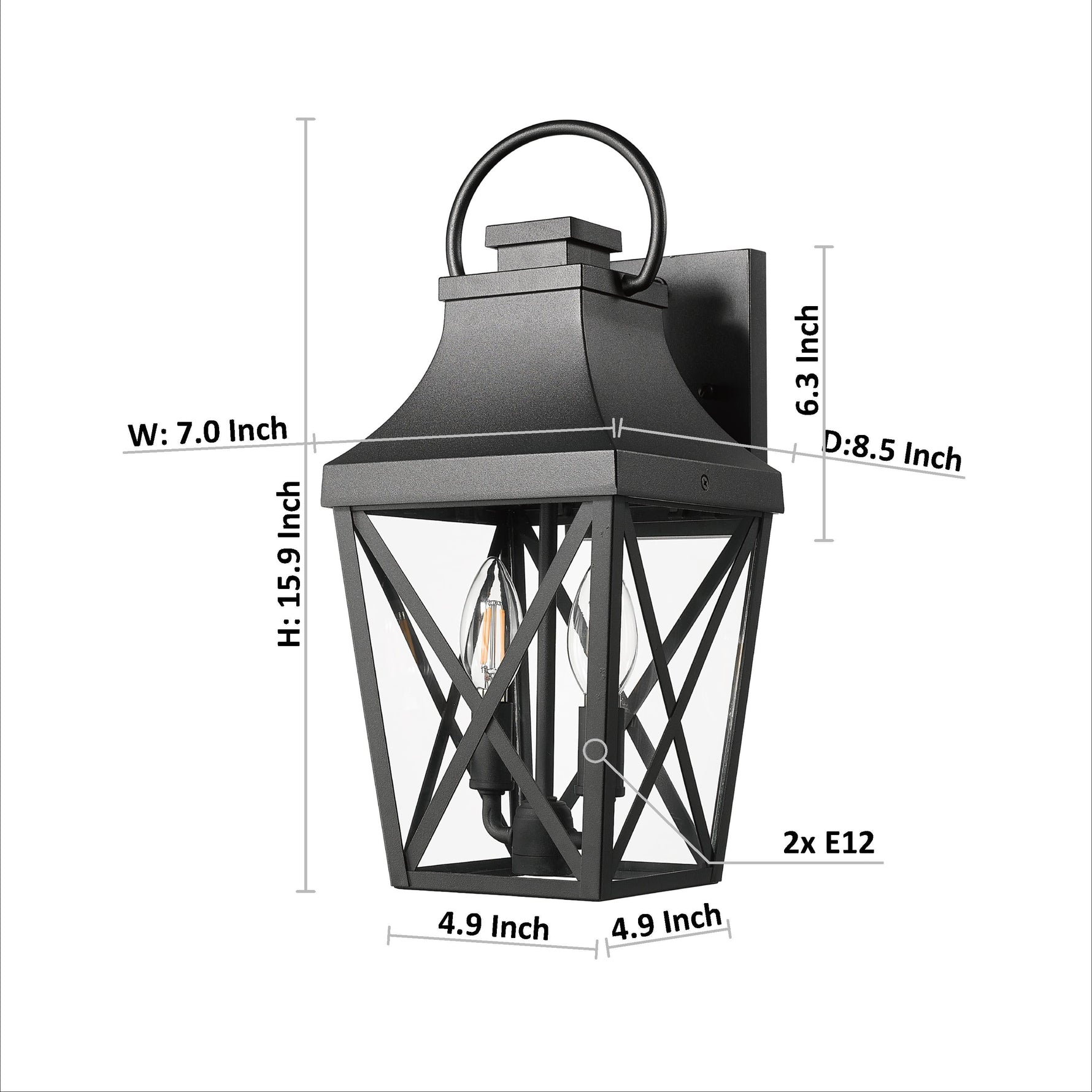 Outdoor Waterproof Wall Lights by GigaTech