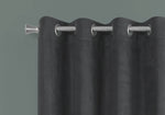 2 Pieces Set Room Darkening Curtain Panels with Grommet