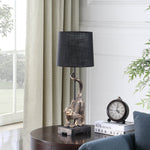 24" Wildlife Old World Antique Bronze Capuchin Monkey Table Lamp