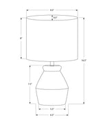 Lighting, Table Lamp Modern - Cream