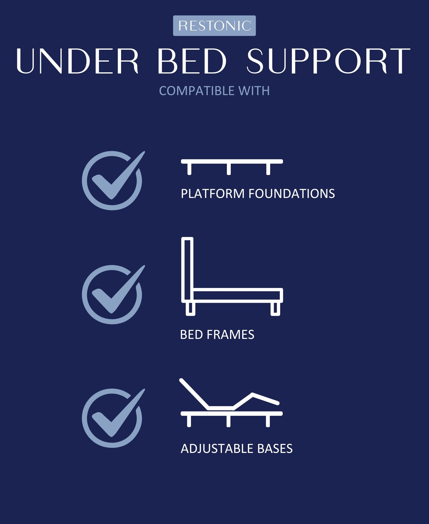 Restonic ComfortCare Hybrid Restful Nights Plush Twin Mattress