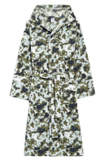 Tucker + Tate Kids' Lightweight Robe in Blue Twilight- Green Tie Dye, Size 5-6