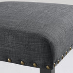 Eleanor Upholstered Dining Chairs with Nailhead Trim - Set of 2