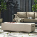 Rectangle 14.75' MGO Fire Pit - 50,000 BTU