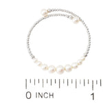 Imperial Pearl Freshwater Cultured Pearl Graduated Bead Cuff Bracelet