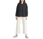 Black Tape Women's Cotton Shacket - Two Pocket Design