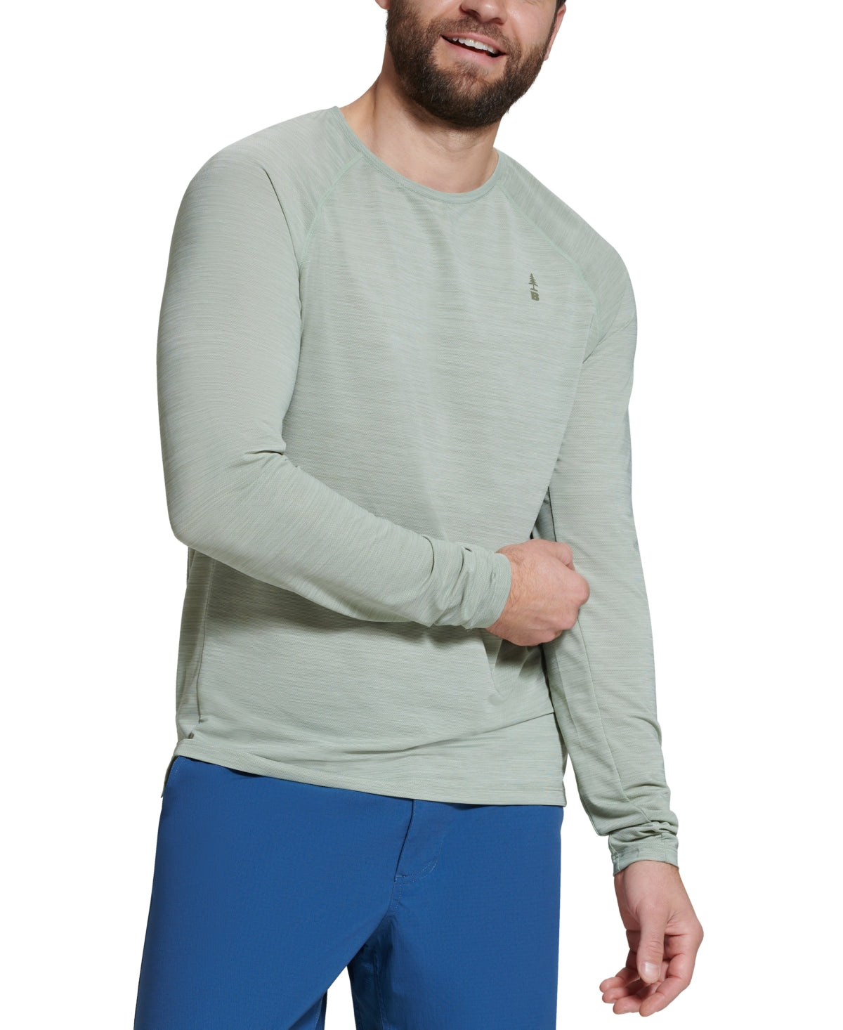 BASS OUTDOOR Men's Fitness Long Sleeve Shirt