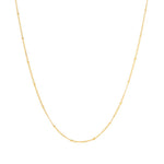 Claire Vessot Designs 14K Gold or Platinum Plated Choice of Length Signature Chain