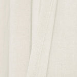 Faux Linen Grommet Window Curtain Panel Set