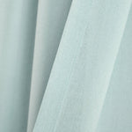 Faux Linen Grommet Window Curtain Panel Set