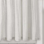 Linen Button Kitchen Window Tiers Set