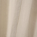 Farmhouse Faux Linen Tab Top Window Curtain Panel