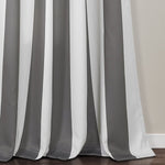 Wilbur Stripe Light Filtering Window Curtain Set